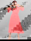 Ladyview Fusion Stylish Fancy Wear Wholesale Georgetta Printed Kurtis Catalog